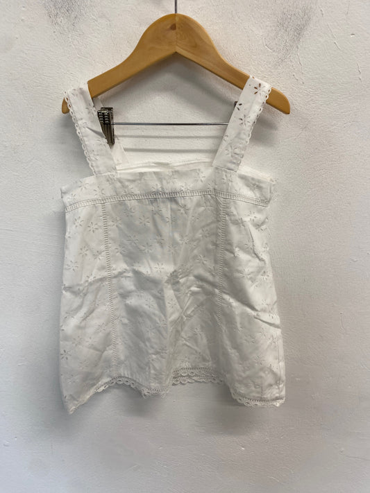 Classic Christian Dior Clothing label Age 8 White Broderie BB001