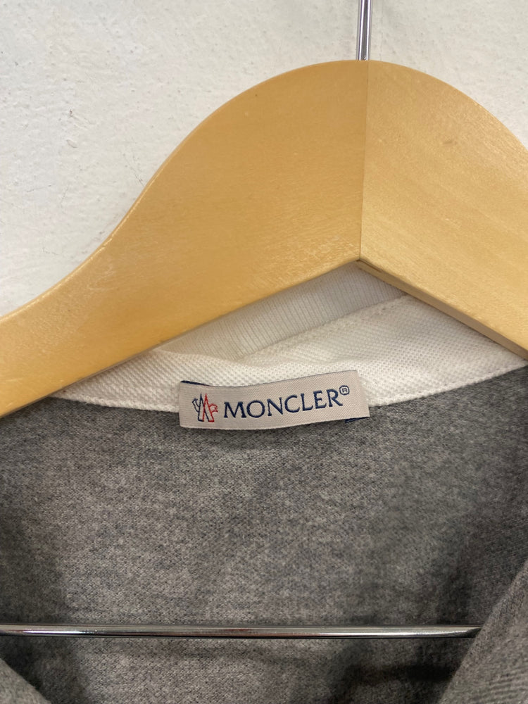 Classic Moncler Polo Shirt 11-12 Years Grey BB001