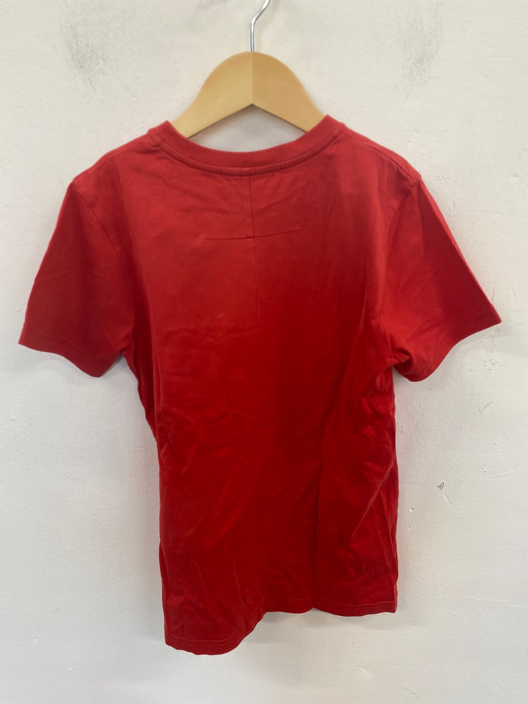 Classic Givenchy T-Shirt 12 Years Red Logo Graphic BB001