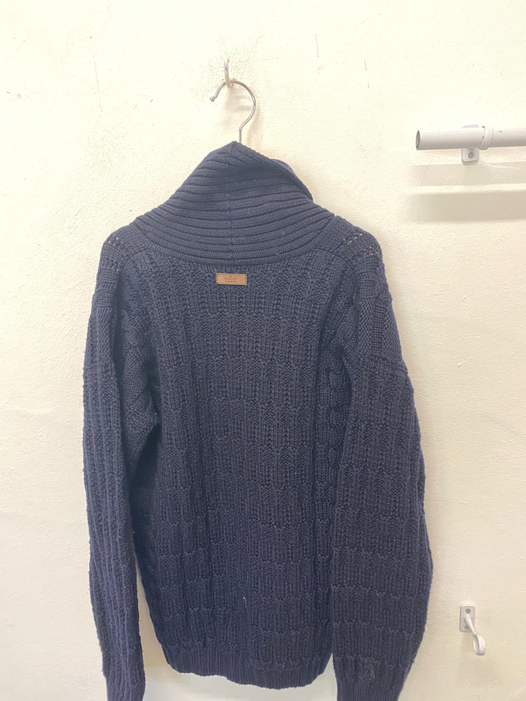 Classic Gucci Cardigan Age10 Dark Blue knit pure wool BB001