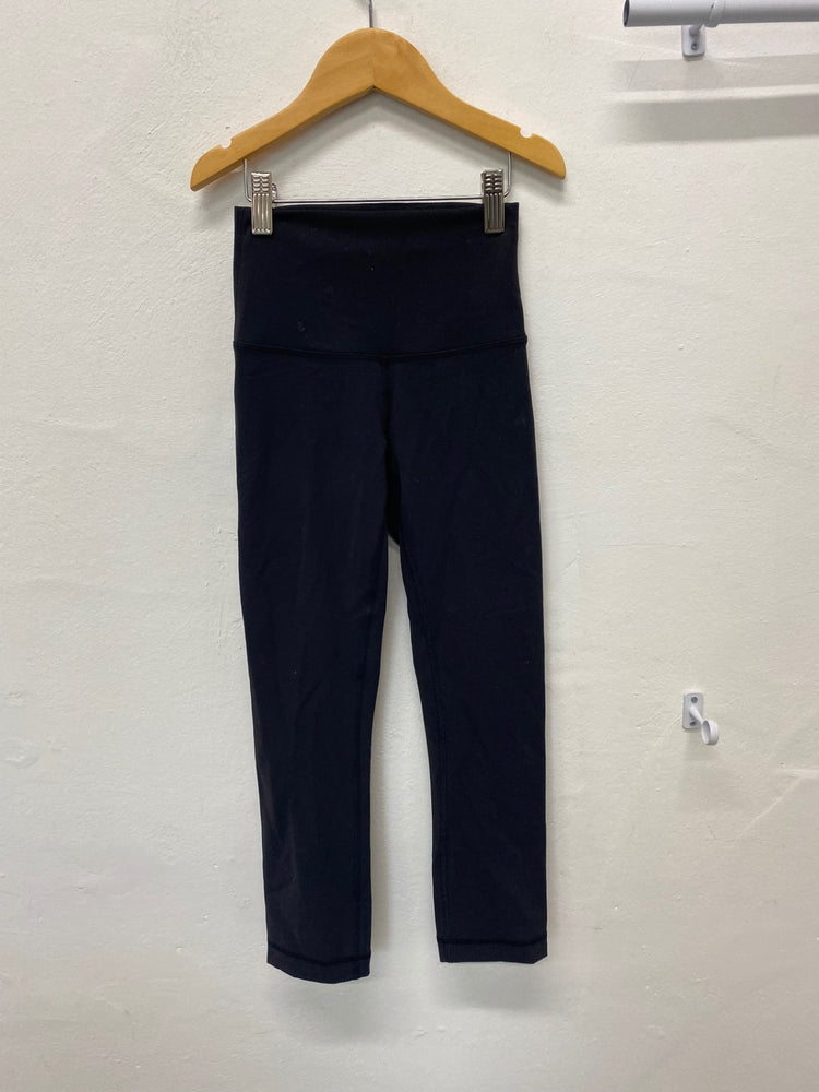 Classic Lululemon Leggings uk4 Charcoal Grey BB001