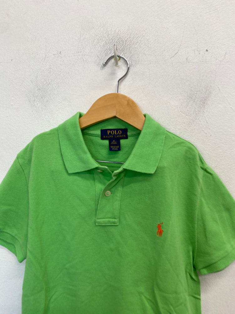 Classic Polo Ralph Lauren Polo Shirt Age 10-12 Green BB001