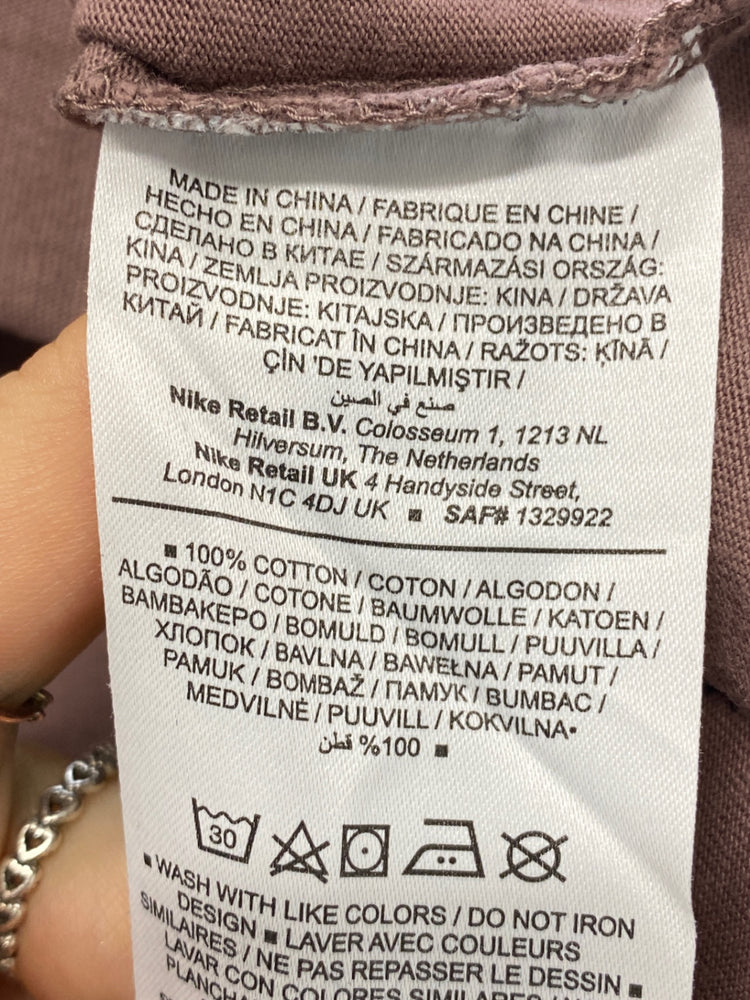 Classic Nike Air Jordan T-Shirt Uk xs Brown oversized BB001