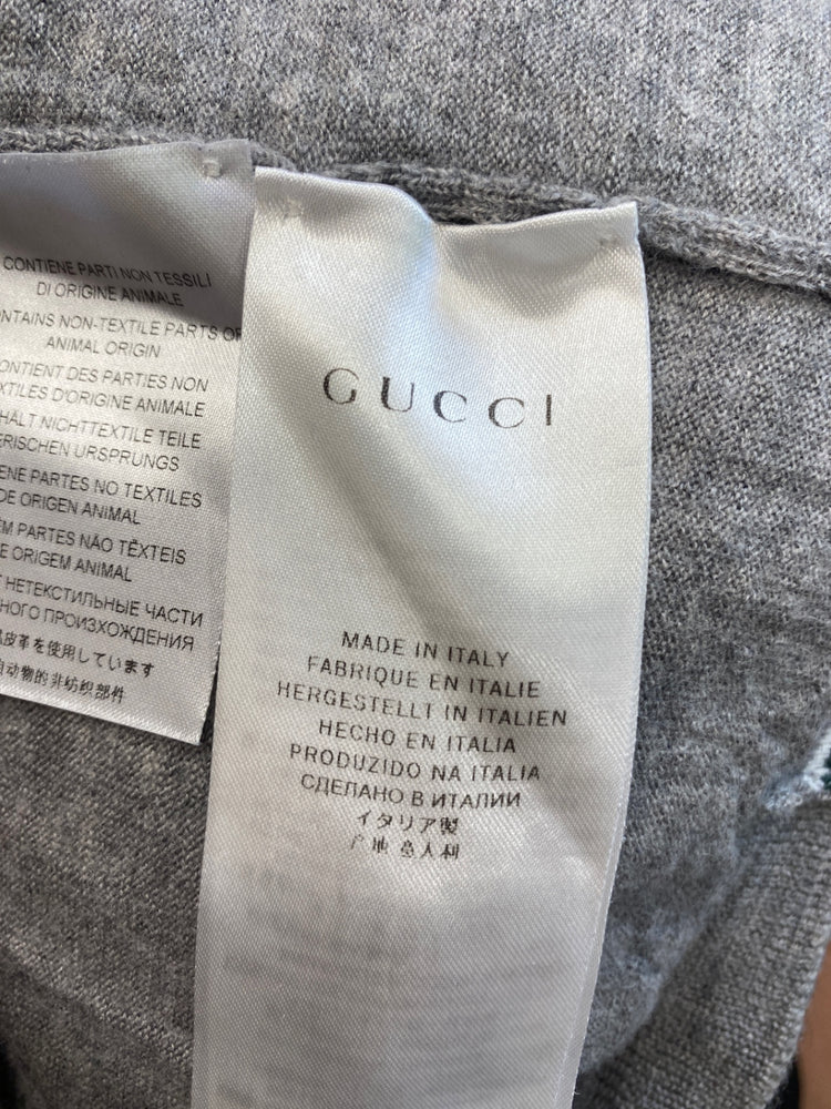 Classic Gucci Cardigan Age 12 Gray designer BB001