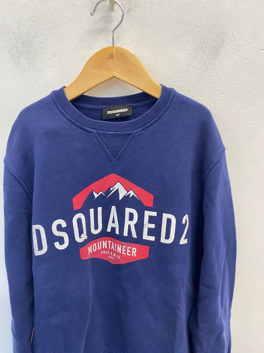 Classic DSQUARED2 Sweater Age 12 Navy Blue BB001