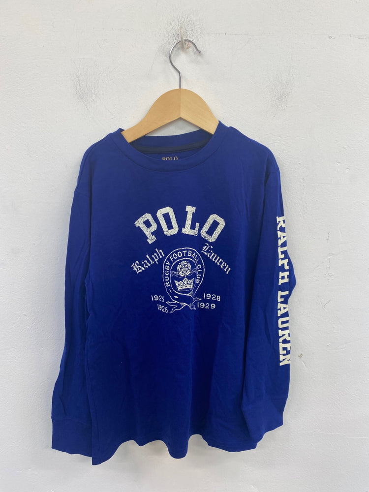 Classic Polo Ralph Lauren Sweatshirt 8 years Blue BB001