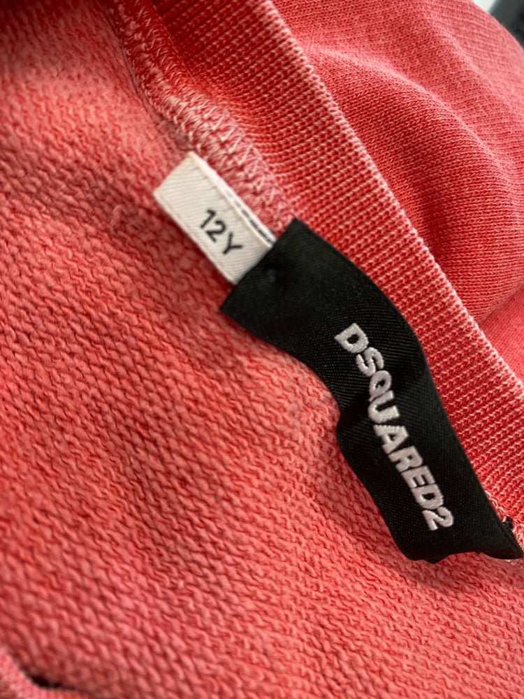 Classic Dsquared2 Sweatshirt Age 12 Coral BB001