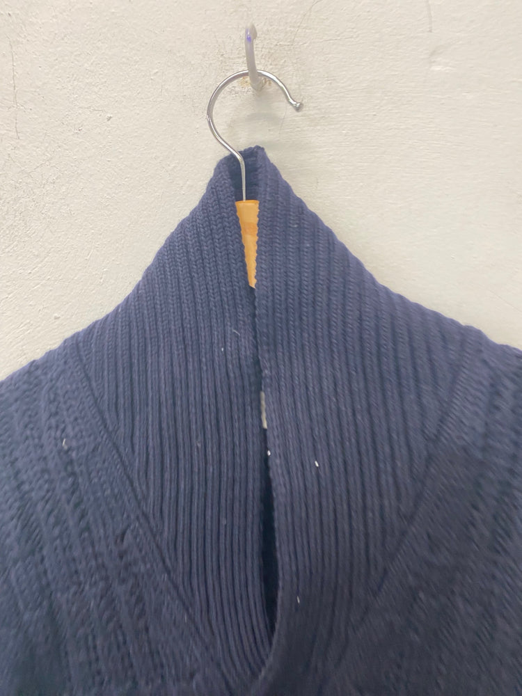 Classic Gucci Cardigan Age10 Dark Blue knit pure wool BB001