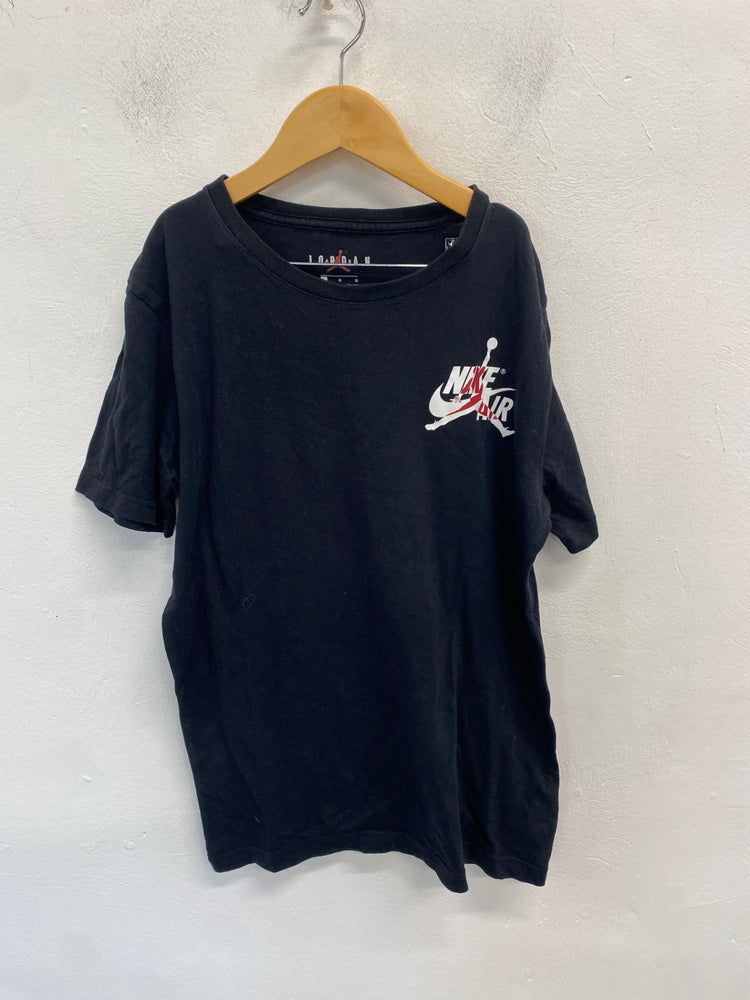 Classic Nike jordan T-Shirt Age 12-13 Black BB001