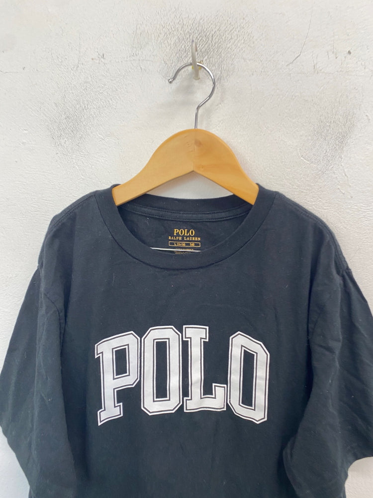 Classic Polo Ralph Lauren T-Shirt Age 14-16 Black BB001