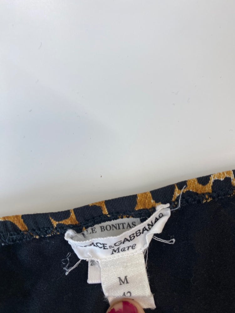 Classic Dolce & Gabbanna Bikini Bottoms UkM Leopard Print BB001