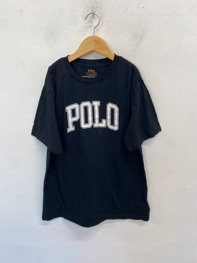 Classic Polo Ralph Lauren T-Shirt Age 14-16 Black BB001