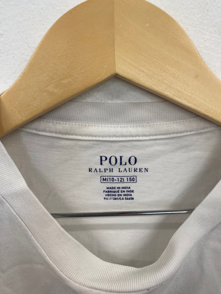 Classic Polo Ralph Lauren T-Shirt Age 10-12 White BB001