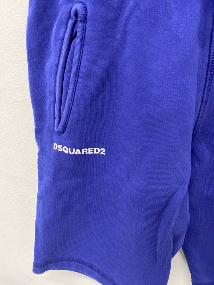 Classic Dsquared2 Sweat Shorts Age10 Blue Boys BB001