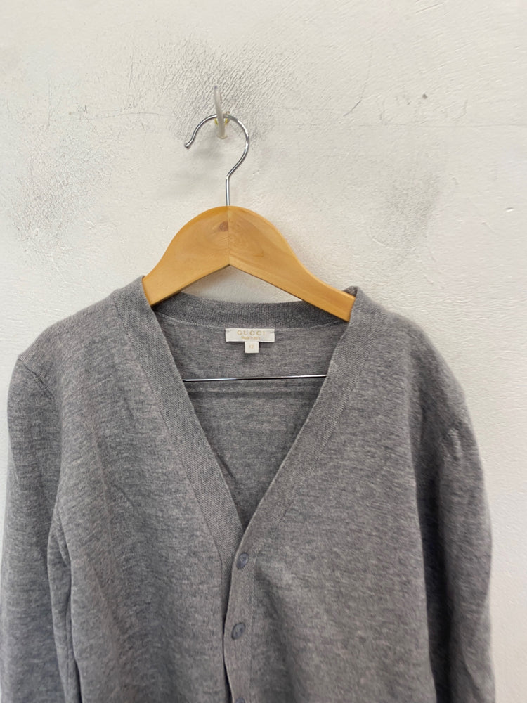 Classic Gucci Cardigan Age 12 Gray designer BB001
