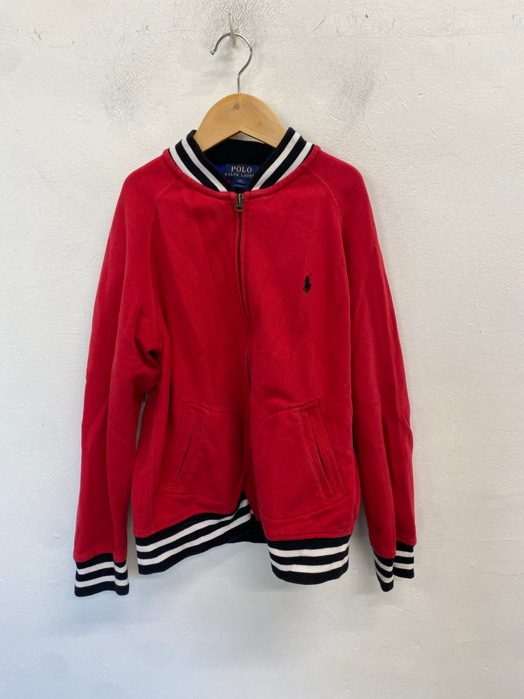 Classic Polo Ralph Lauren Jacket Age 10-12 Red bomber BB001