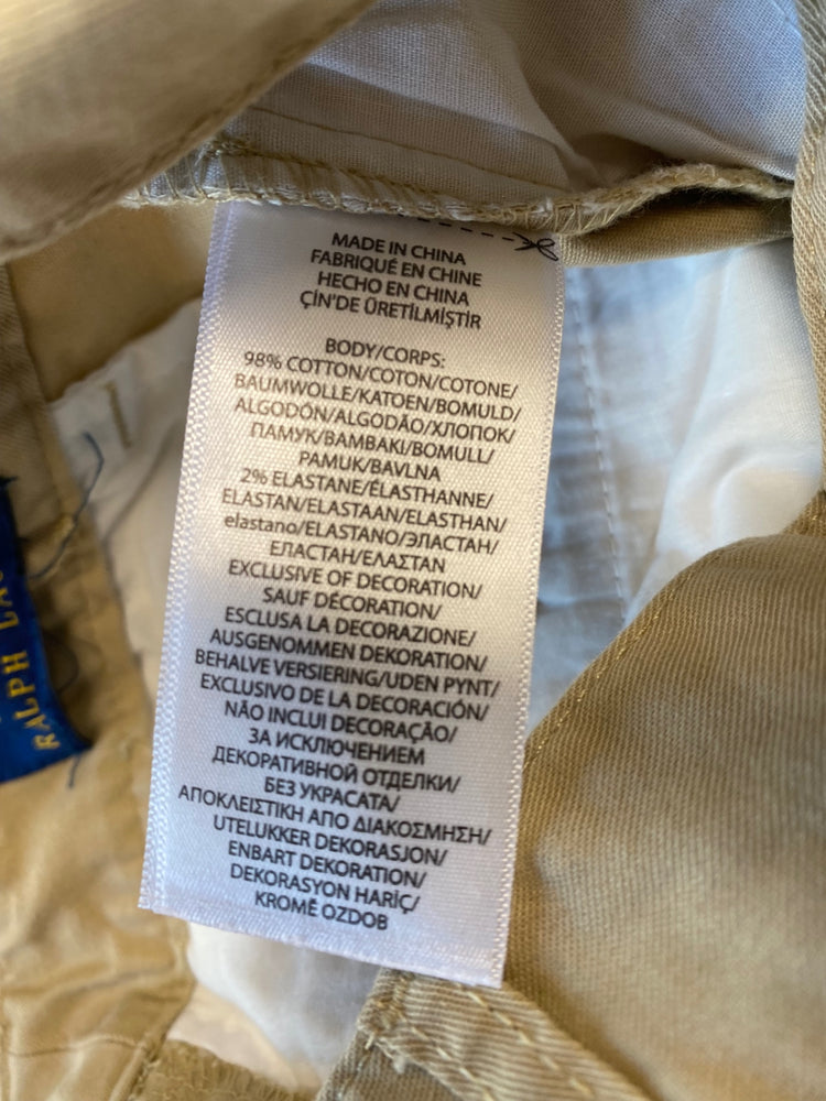 Classic Polo Ralph Lauren Shorts Age10 Beige embroidered BB001