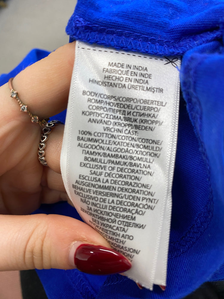 Classic Polo Ralph Lauren T-Shirt Age 10-12 Blue summer BB001