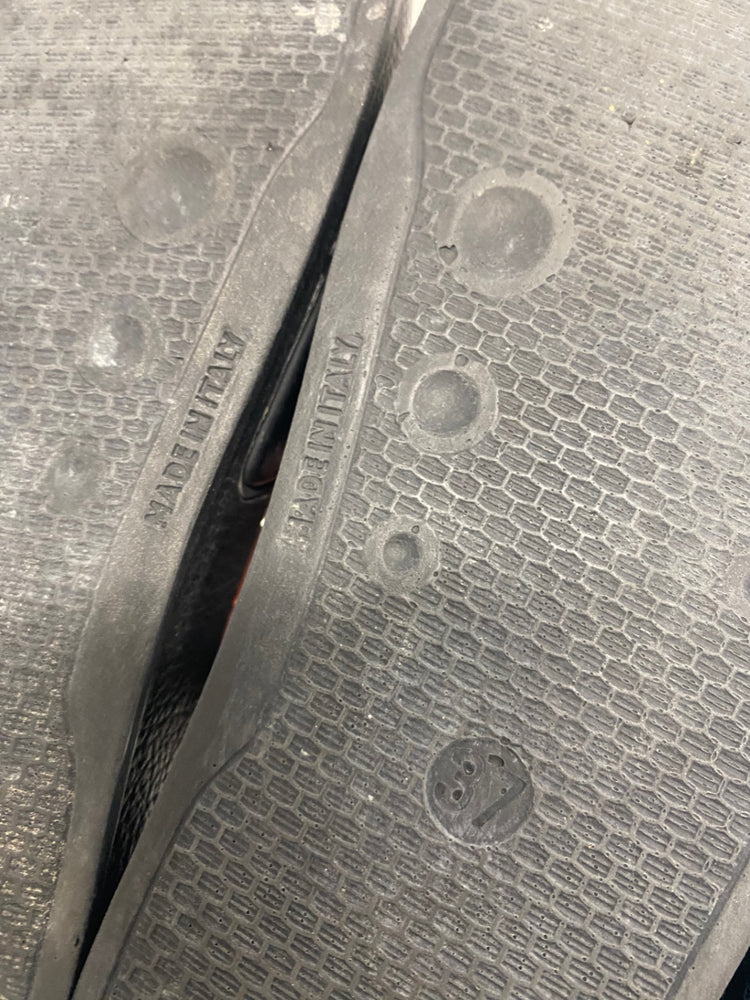 Classic DSQUARED2 Sliders uk4 Black kids BB001