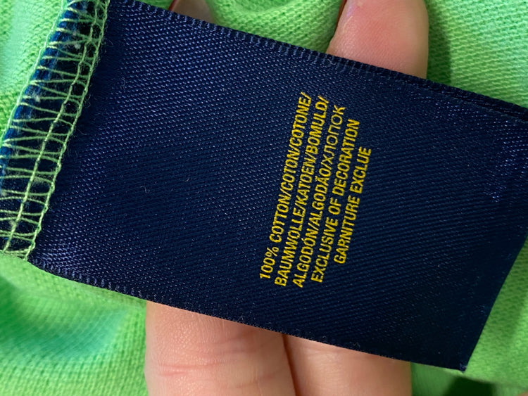 Classic Polo Ralph Lauren Polo Shirt Age 10-12 Green BB001