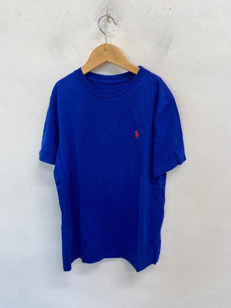 Classic Polo Ralph Lauren T-Shirt Age 10-12 Blue summer BB001