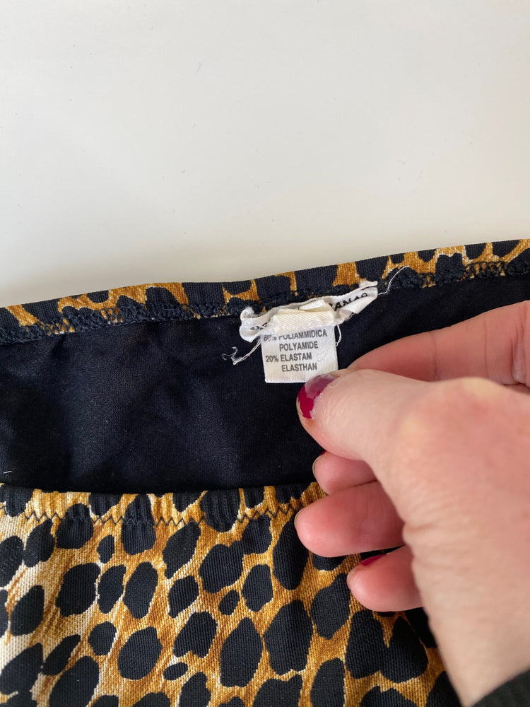 Classic Dolce & Gabbanna Bikini Bottoms UkM Leopard Print BB001