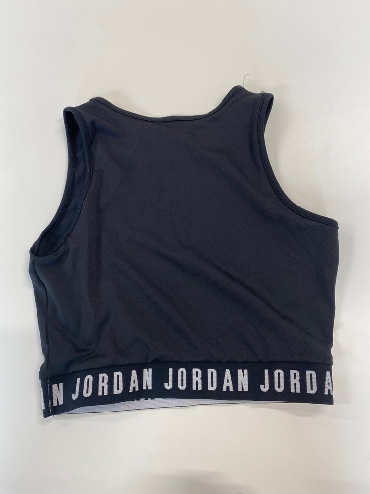 Classic Jordan Tank Top 8-10 Yrs Black gym yoga BB001