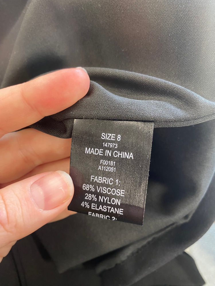 Classic Editor’s Cut Pencil Skirt UK8 Black JB006