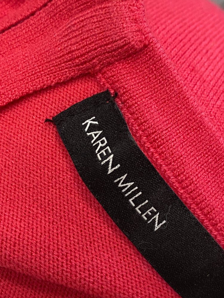 Classic Karen Millen Dress UK4 Fuchsia summer JB006