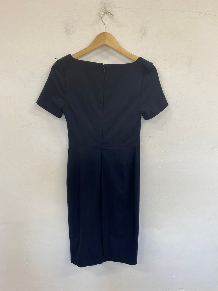 Classic Next Midi Dress UK8 Navy JB006