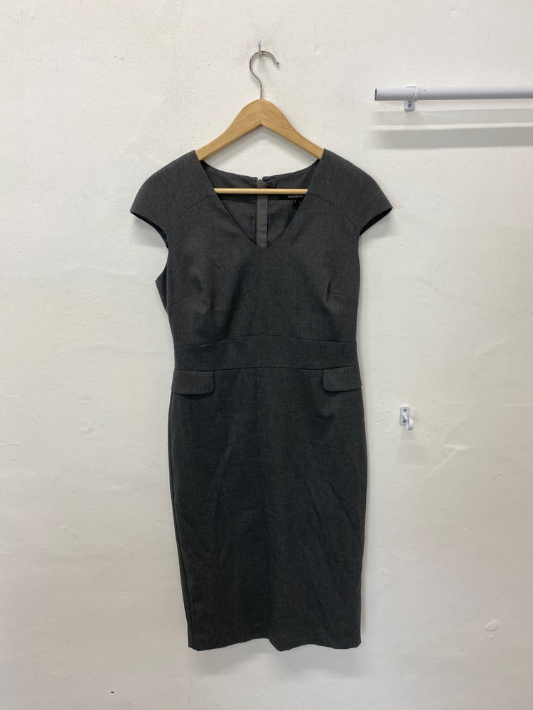 Classic Next Formal work smart dress Uk8 Grey JB006