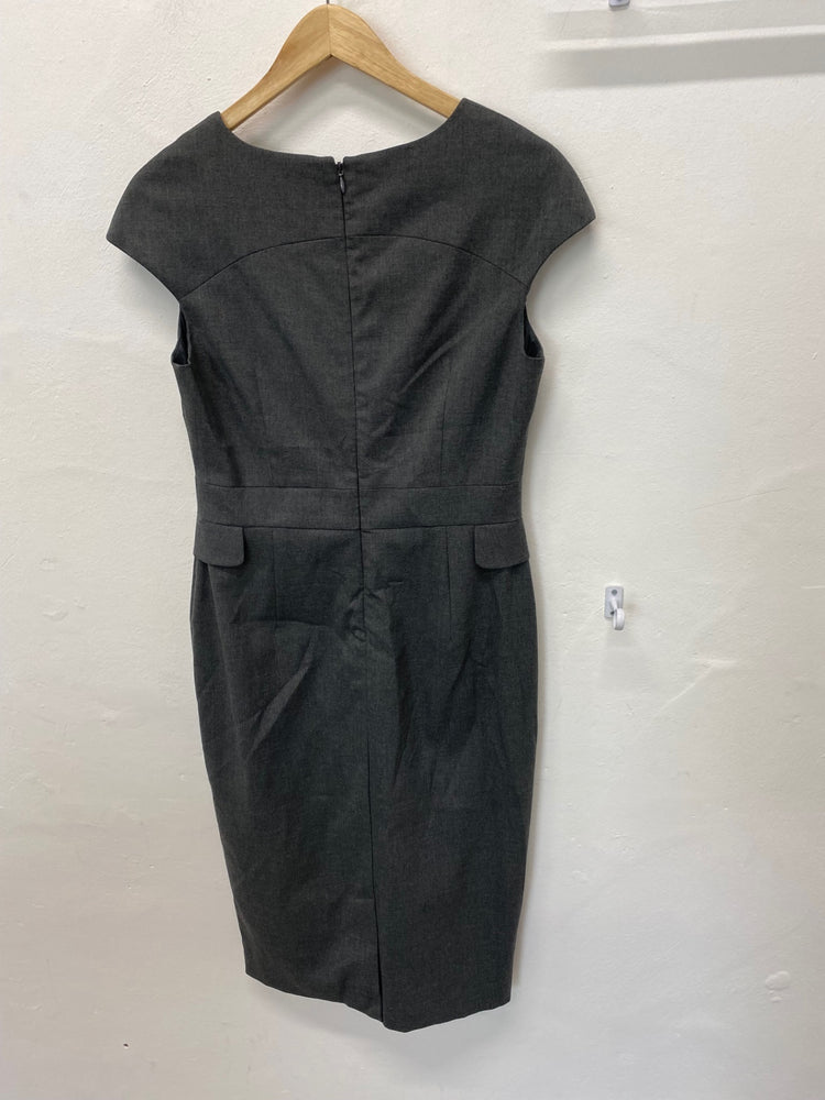 Classic Next Formal work smart dress Uk8 Grey JB006