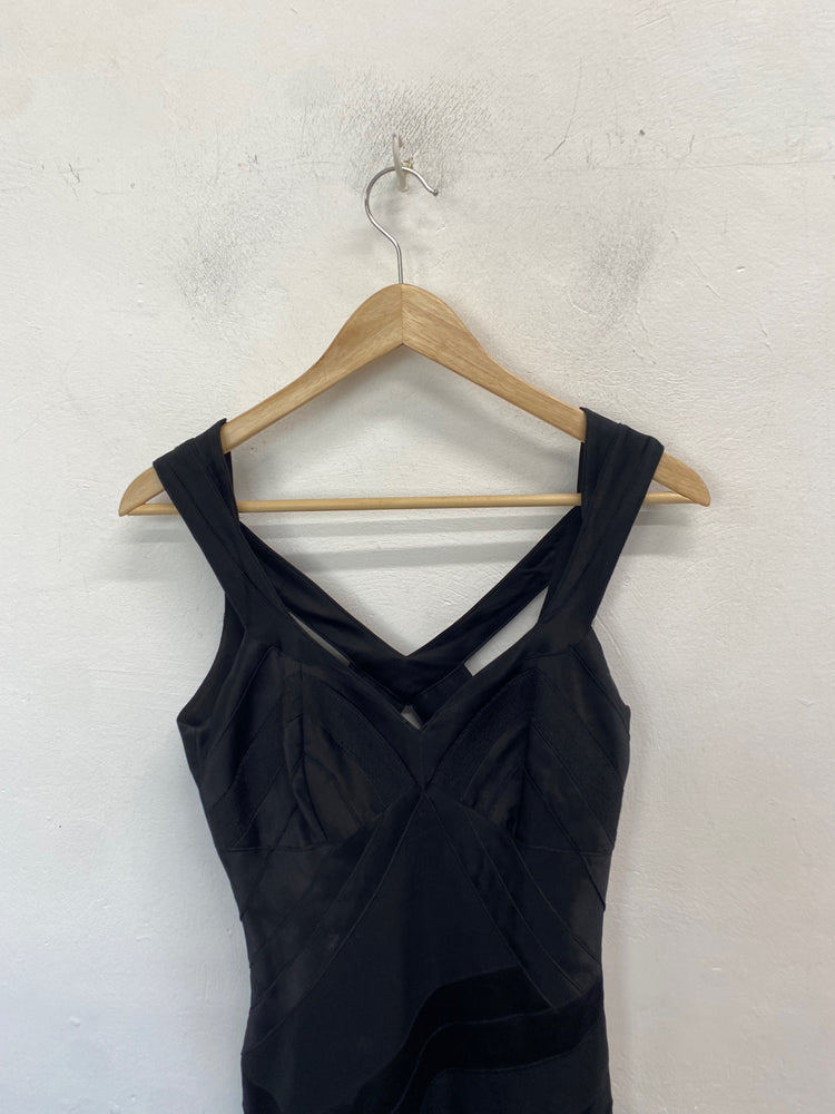 Classic Karen Millen Dress UK6 Black formal JB006