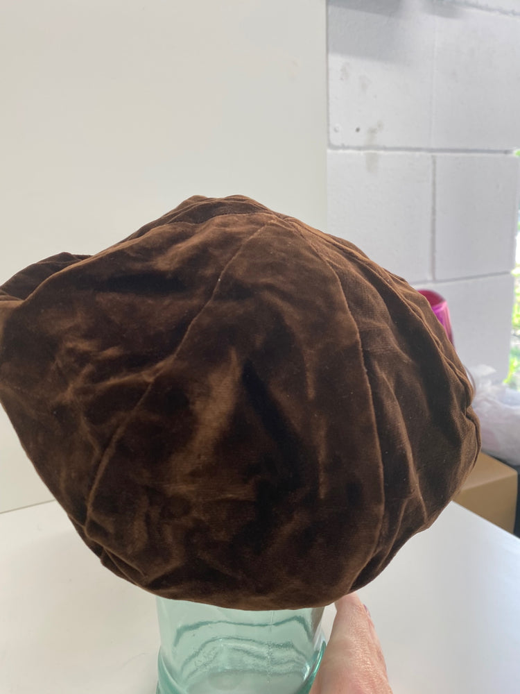 Fabulous Bermona Model Vintage Hat S Brown 1970’s classic TC002