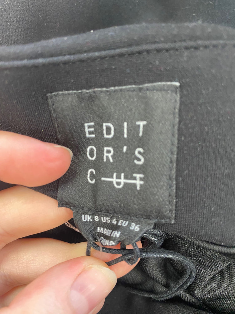 Classic Editor’s Cut Pencil Skirt UK8 Black JB006