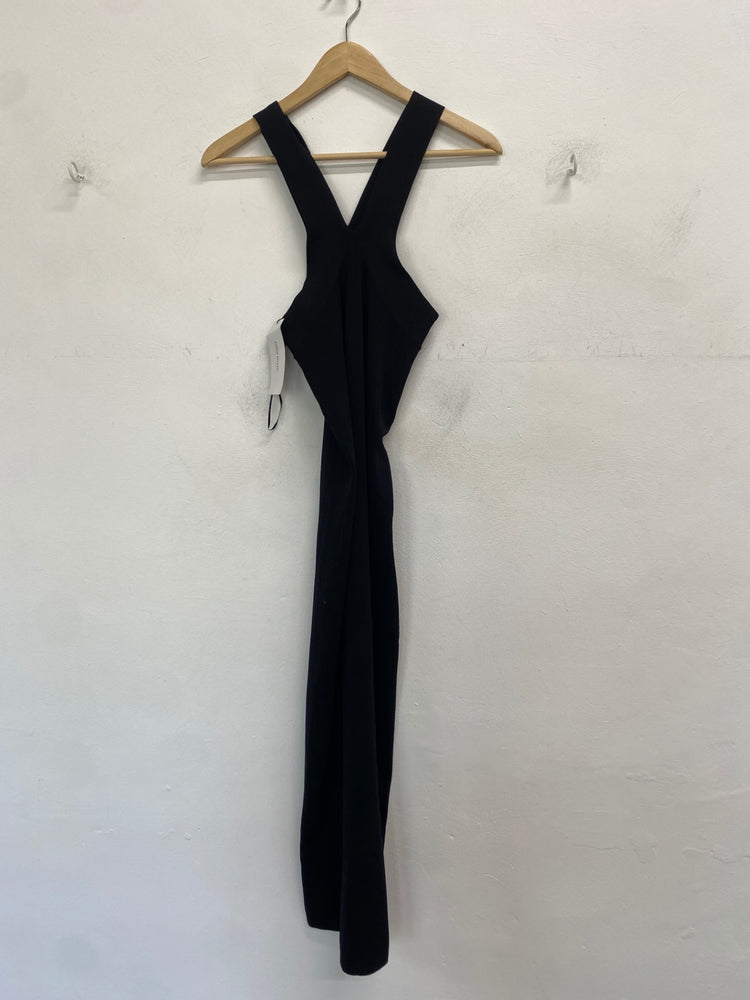 Classic Karen millen Maxi Dress UK8 Black formal JB006