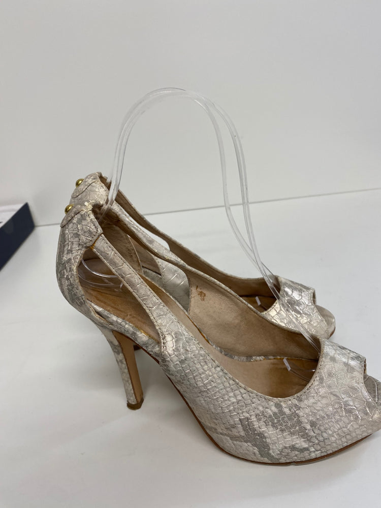 Classic Moda In Pelle High-heeled shoes UK3 Pearlescent BT001