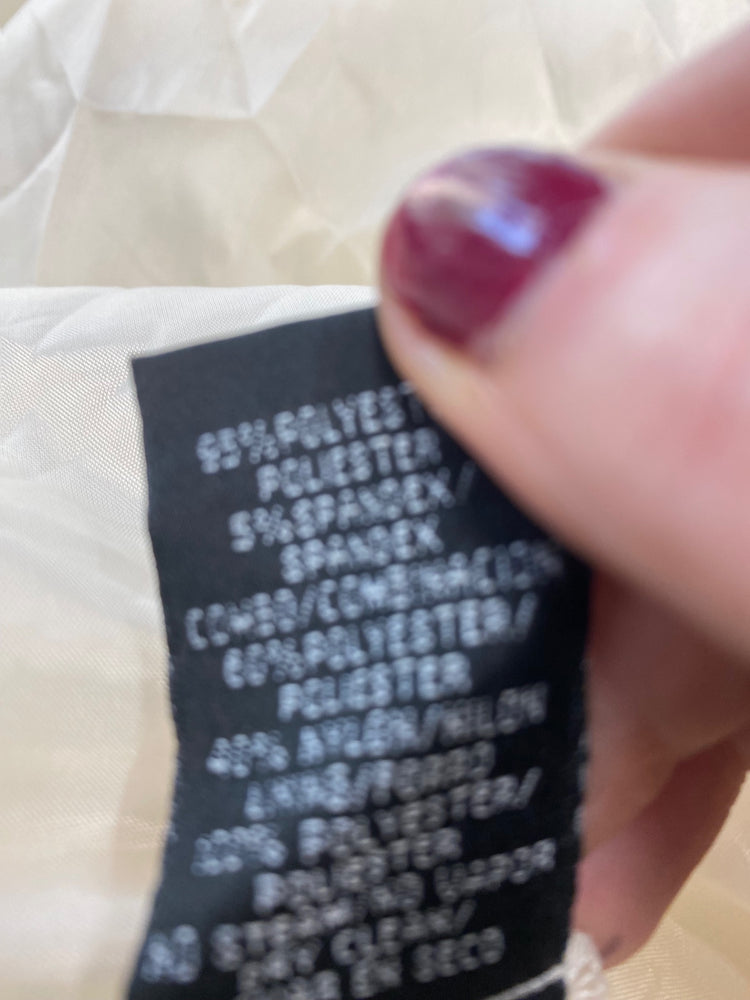 Fabulous S I Fashions Evening Dress UK10 Black and Cream TC002