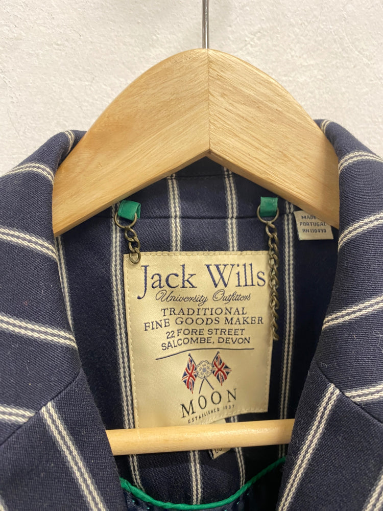 Classic Jack Wills Blazer UK8 Navy striped formal JB006