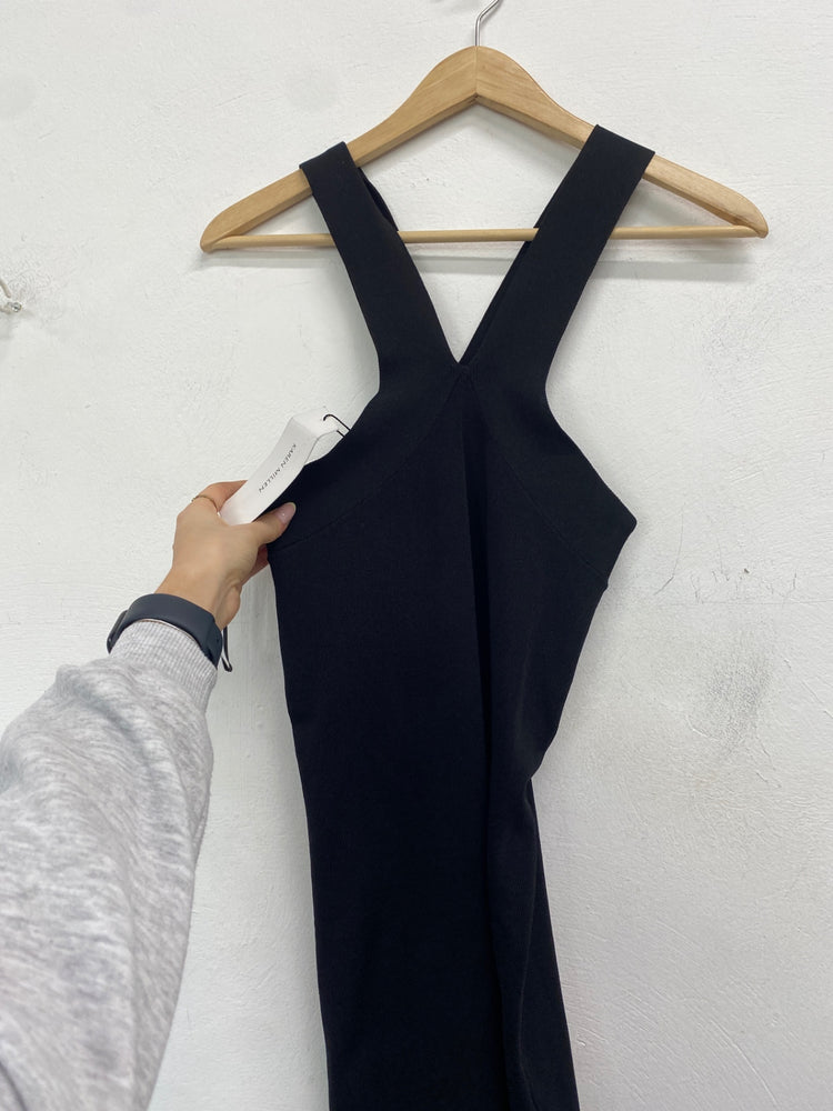 Classic Karen millen Maxi Dress UK8 Black formal JB006