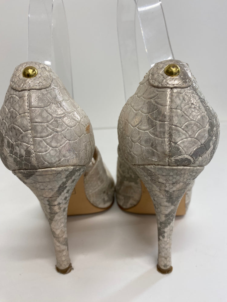 Classic Moda In Pelle High-heeled shoes UK3 Pearlescent BT001