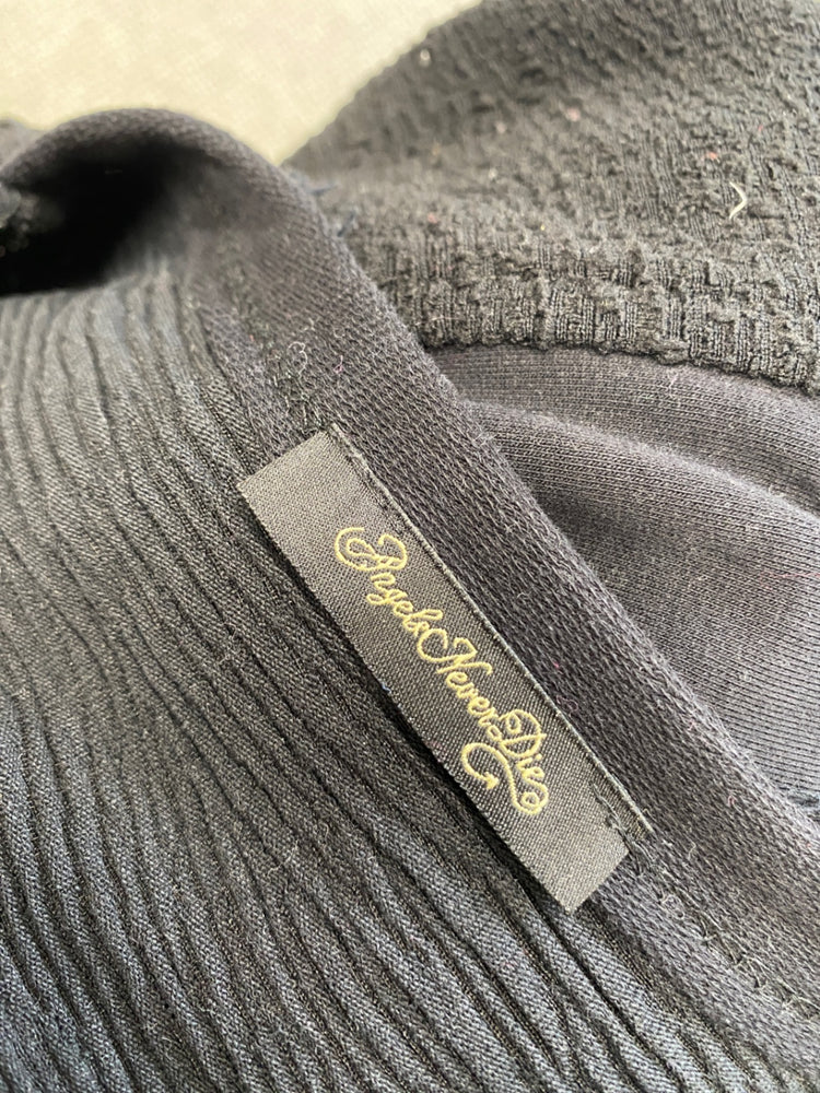 Classic Angels never die Dress UK S Black and brown drape JB006