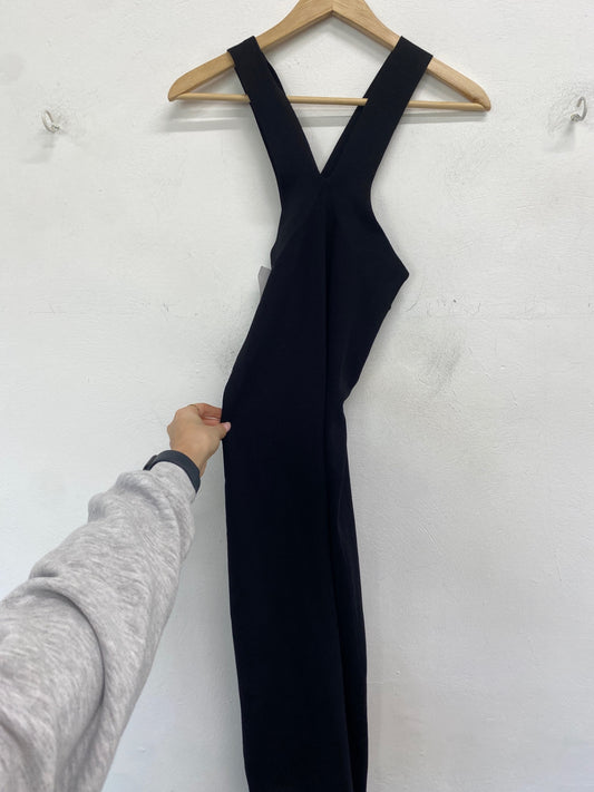 Classic Karen millen Maxi Dress UK8 Black formal JB006