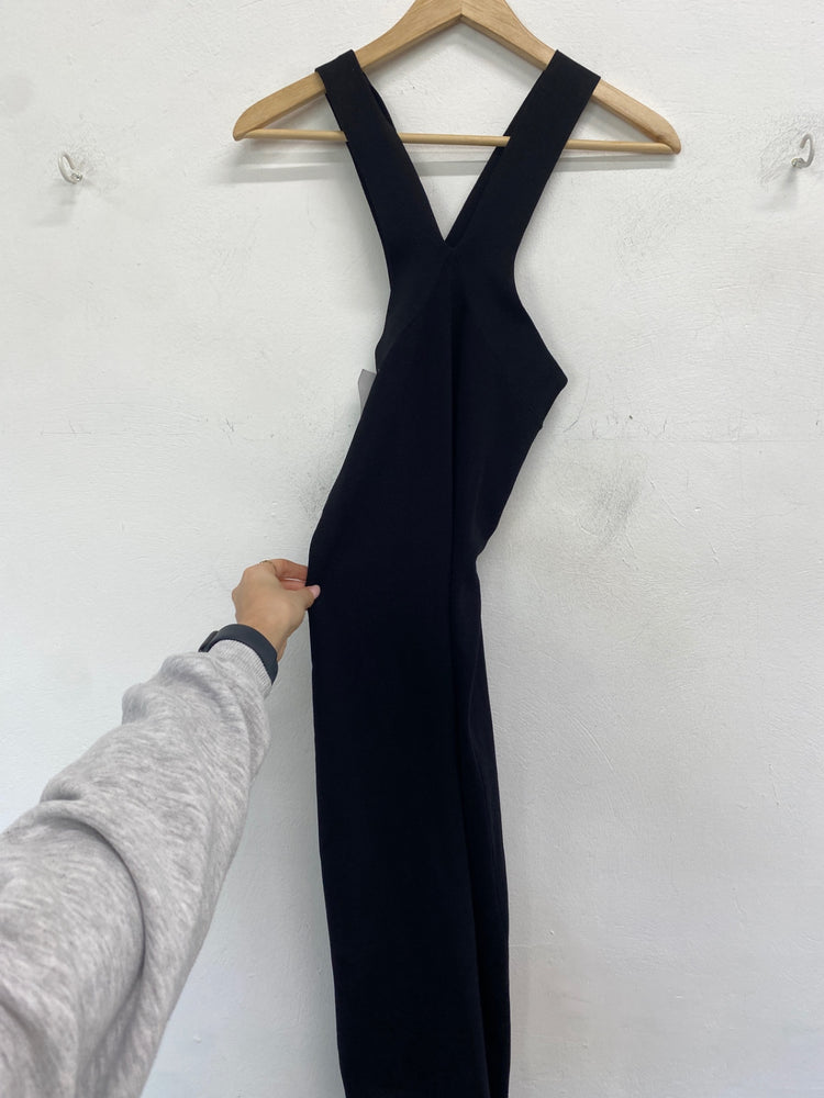 Classic Karen millen Maxi Dress UK8 Black formal JB006