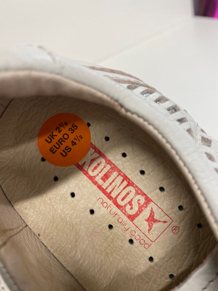 Classic Kolinos Sneakers UK2.5 Beige/Off-white BT001