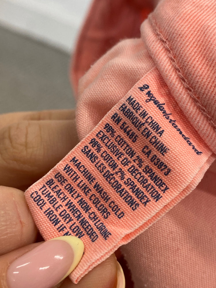 Classic American eagle Jeans UK S Pink casual JB006