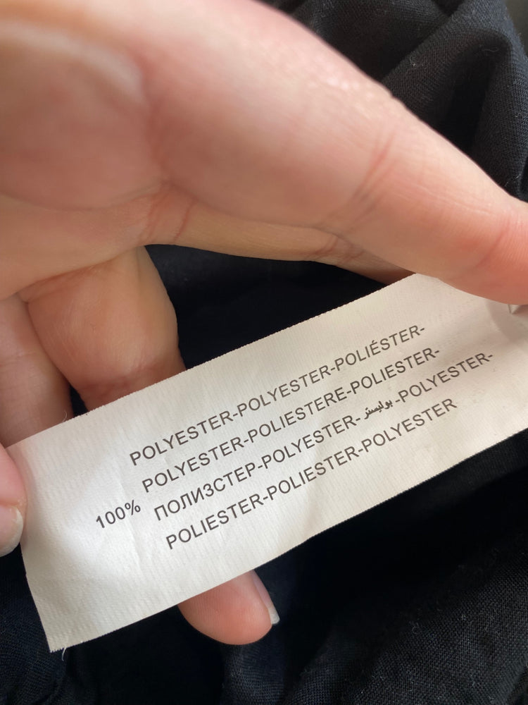 Classic Desigual Mini Bubble Skirt UK8 Black JB006