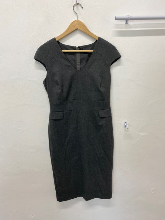 Classic Next Formal work smart dress Uk8 Grey JB006