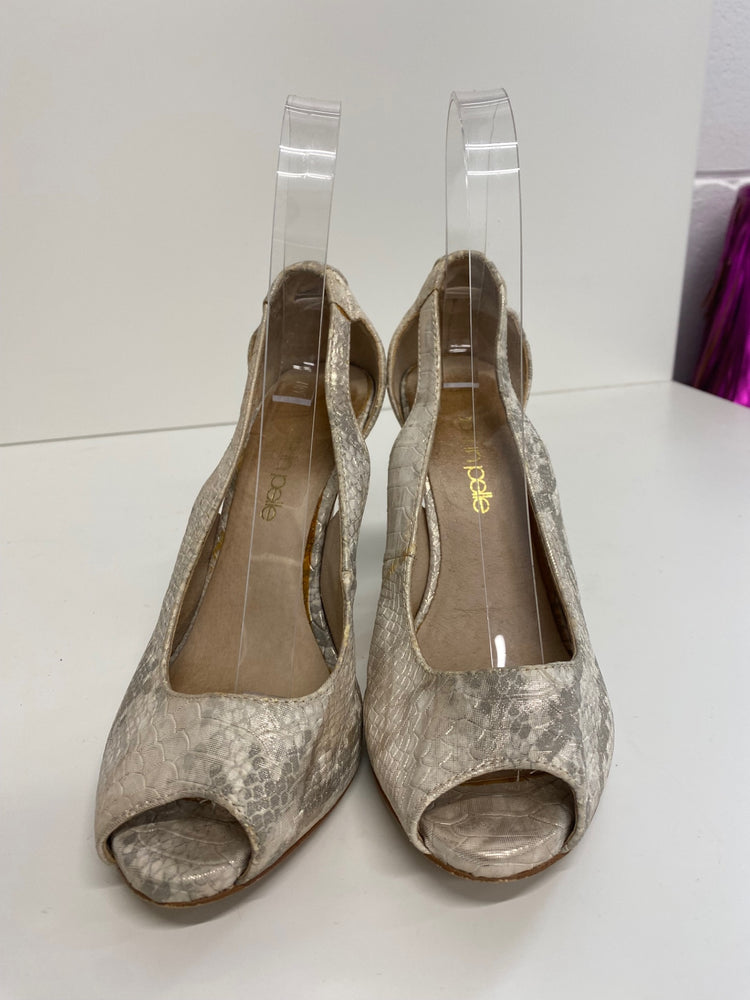 Classic Moda In Pelle High-heeled shoes UK3 Pearlescent BT001