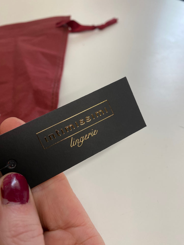 Classic Intimissimi Lingerie 32B Black underwired bra New JB006